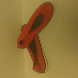 Keds women's size 8 red white polka dot